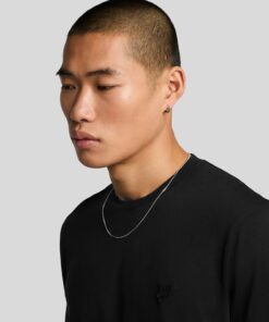 Lyle & Scott Superfine Cotton T-Shirt Jet Black