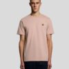 Lyle & Scott Cotton Crew Neck T-Shirt Pink Grapefuit