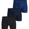 Björn Borg Microfiber Boxers 3-pack Black, Blue, Navy Blue