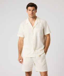 Björn Borg Seersucker Resort Shirt Tofu