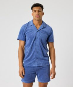 Björn Borg Toweling Pool Shirt Coastal Fjord