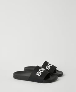 Björn Unisex Knox Slides White Black