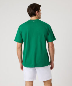Borg Classic Print T-Shirt Verdant Green