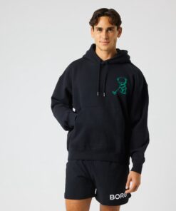 Björn Borg Oversized Hoodie Black Beauty