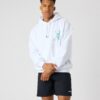 Björn Borg Oversized Hoodie Brilliant White