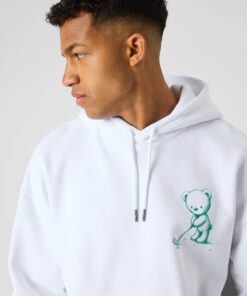 Björn Borg Oversized Hoodie Brilliant White