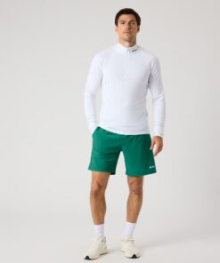 Björn Borg Golf Midlayer Half Zip Brilliant White