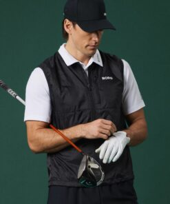 Björn Borg Golf Golf Vest Ripstop Black Beauty