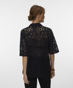 Vero Moda VMHoney Lace Shirt Black