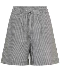 My Essential Wardrobe SkyeMW Shorts Forest Night Striped