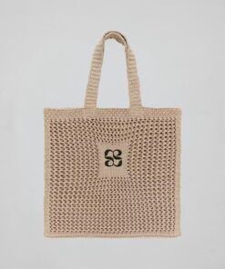 My Essential Wardrobe MWCrochet Bag Beige Melange
