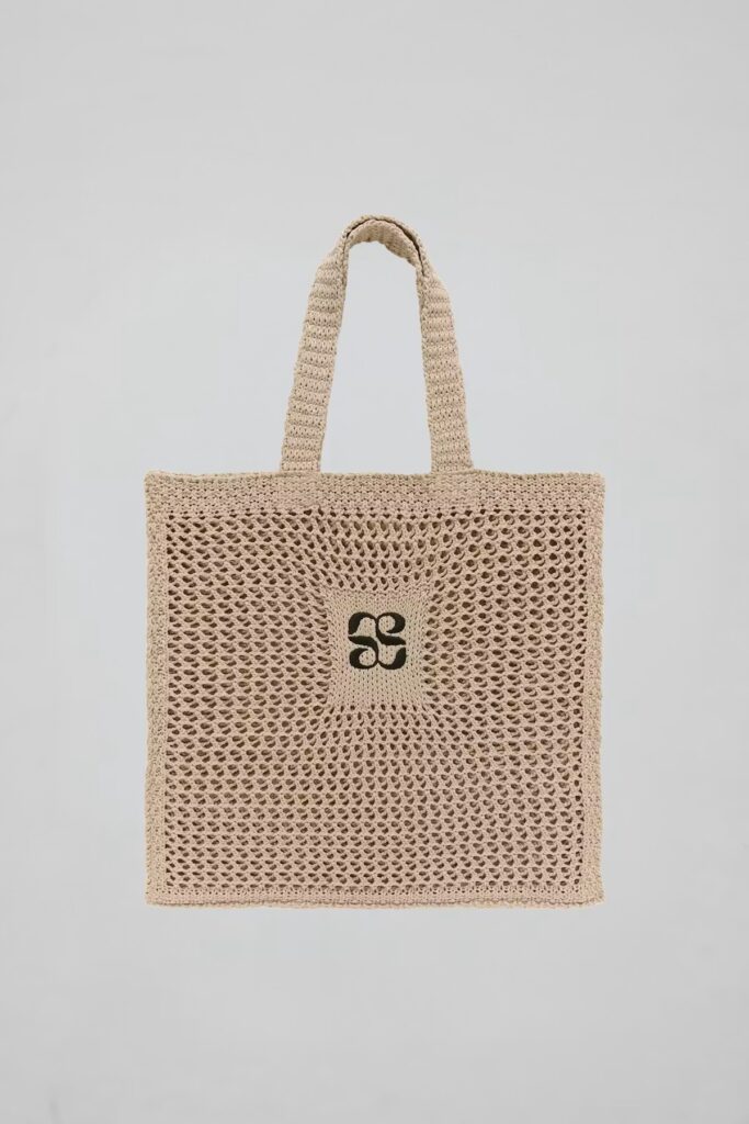 My Essential Wardrobe MWCrochet Bag Beige Melange