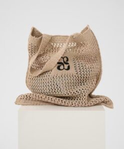 My Essential Wardrobe MWCrochet Bag Beige Melange