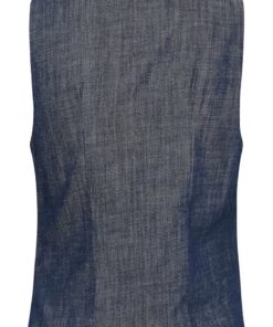 My Essential Wardrobe MWDazzie Top Dark Blue Wash