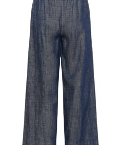 My Essential Wardrobe MWDazzie Trousers Dark Blue Wash
