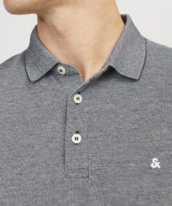 Jack & Jones JJEpaulos Polo Shirt Anthracite