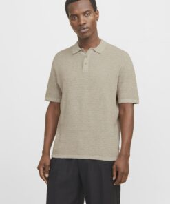 Jack & Jones JJEgeorge Knit Polo Coriander