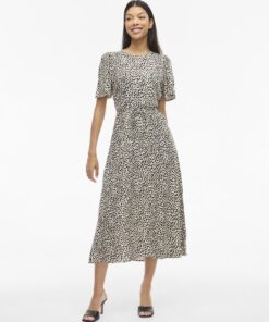Vila VIGrace O-Neck Midi Dress