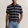 Gant Striped Polo Shirt Evening Blue