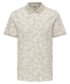 Only & Sons ONSJason Polo Silver Lining