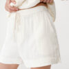 Grace & Mila Wasabi Shorts Ecru