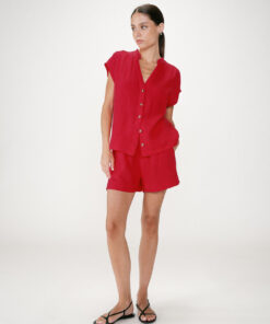 Grace & Mila Wesra Shirt Fuchsia
