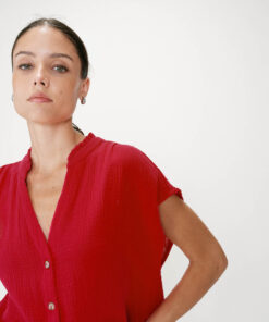 Grace & Mila Wesra Shirt Fuchsia