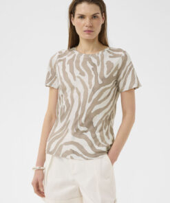 InWear AlmaIW Print T-Shirt Neutral Zebrah