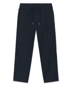 Matinique MAbarton Linen Pants Dark Navy Blue