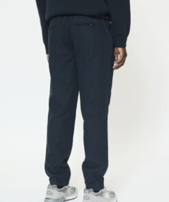 Matinique MAbarton Linen Pants Dark Navy Blue