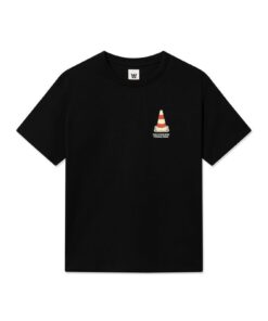 Double A By W.W. Men WWAce T-shirt Cone Black