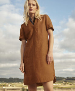 Part Two AminasePW Linen Dress Argan Oil