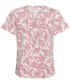 Part Two GesinasPW T-Shirt Peach Blossom Dot Paisley