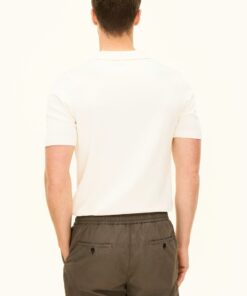 Oscar Jacobson Alf Regular Fit Cotton Polo Shirt Yellow