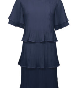 STI Calico Dress Dark Blue
