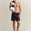 Gant Lobster Embroidered Swim Shorts Marine