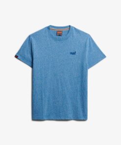 Superdry Essential Logo Tee Bright Blue Grit