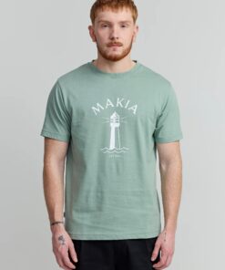 Makia Blinker T-Shirt Mineral Green