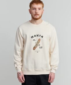 Makia Bubi Sweatshirt Natural White