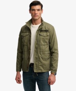 Superdry Military M65 Jacket Dusty Olive Green