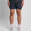 Lyle & Scott Goldfish Graphic Swim Shorts Dark Navy Pink
