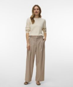 Vero Moda VMDoffy Stitch Ls O-Neck Pullover Birch