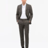 Tiger of Sweden Tenuta Slim Fit Trousers Dark Brown