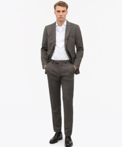 Tiger of Sweden Tenuta Slim Fit Trousers Dark Brown