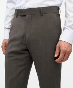 Tiger of Sweden Tenuta Slim Fit Trousers Dark Brown