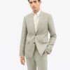Tiger of Sweden Justin Slim Fit Linen Jacket Light Green