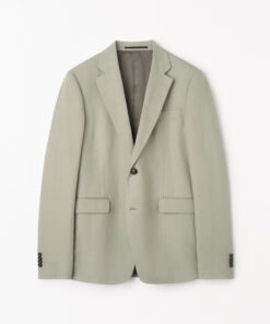 Tiger of Sweden Justin Slim Fit Linen Jacket Light Green