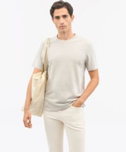 Tiger of Sweden Olaf Linen Blend T-Shirt Grey