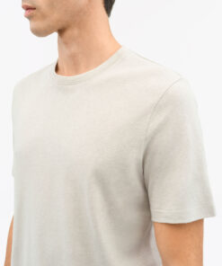 Tiger of Sweden Olaf Linen Blend T-Shirt Grey