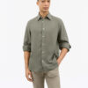 Tiger of Sweden Bjorn Casual Linen Shirt Green